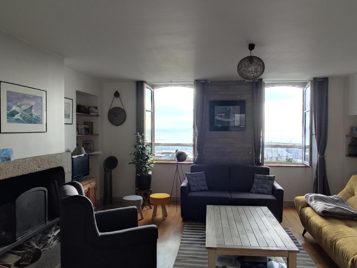 La Maison De L'Amiral Vue Sur Mer A 格朗维尔 外观 照片